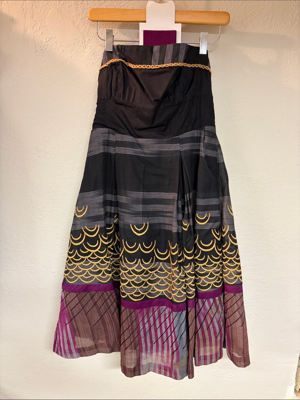 Floreat Strapless Dress